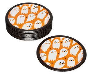 Ghosts and Stars Paper Dinner Plates, 10-Count
