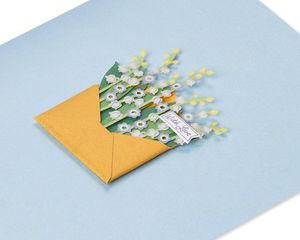Flowers Friendship Blank Greeting Card