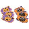 Smiles Halloween Card with Glitter, 6-Count