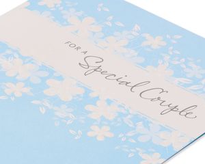 Floral Wedding Card 
