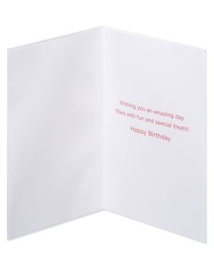 Fun and Special Treats Disney Birthday Greeting Card