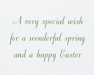 Wonderful Spring Easter Greeting Card