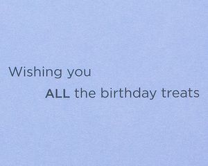 Let's Pawty Dog Birthday Greeting Card 