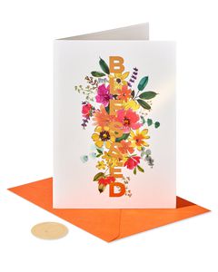 Blessed Happy Thanksgiving Greeting Card 
