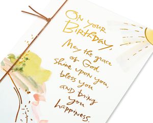 Kathy Davis Religious Sunshine Birthday Card