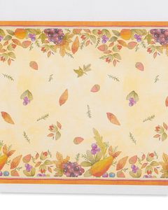 Thanksgiving Medley Paper Table Cover, 54