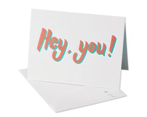 Hey You Thinking of You Card