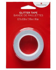 Silver Glitter Tape