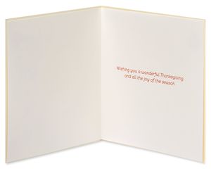 Give Thanks Thanksgiving Greeting Card 