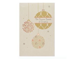 Ornaments Christmas Card, 10-Count