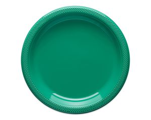 festive green dinner plates 20 ct