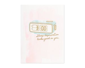 sleep deprivation mother's day card
