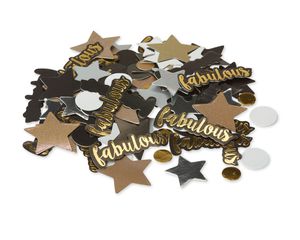 Party Partners Fabulous, Stars, Dots, Confetti, 120-Count
