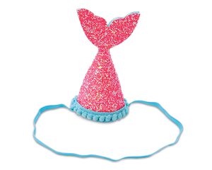 Mud Pie Pink Mermaid Tail Party Hat