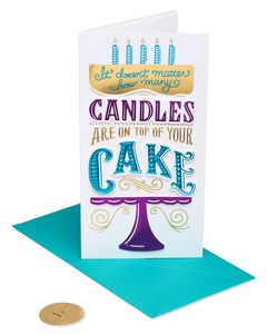 Cake Birthday Greeting Card
