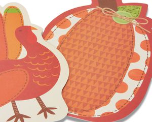 Turkey Thanksgiving Card, 6-Count