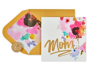 Bright Floral Mother's Day Card