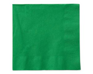festive green lunch napkins 50 ct