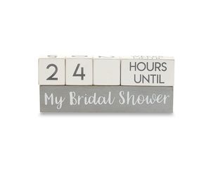Mud Pie Wedding Countdown Blocks