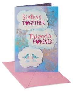 Sisters Together Mother's Day Card