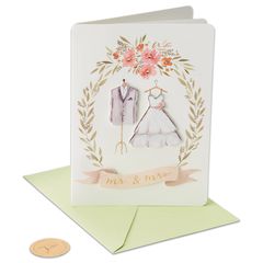 Wonderful Couple Wedding Greeting Card