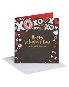 XOXO Pop-Up Valentine's Day Card