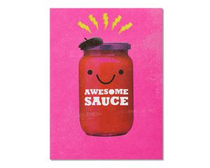Awesome Sauce Congratulations Card