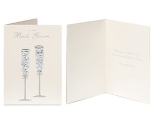 Elegant Wedding Greeting Card Bundle, 3-Count