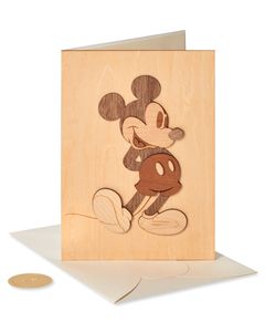 Mickey Birthday Greeting Card 