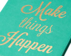 Eccolo Make Things Happen Desk-Size Journal 