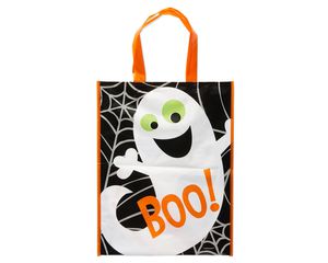 Boo Halloween Plastic Bag