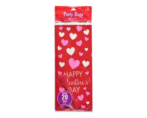 valentine's day treat bags 20 ct