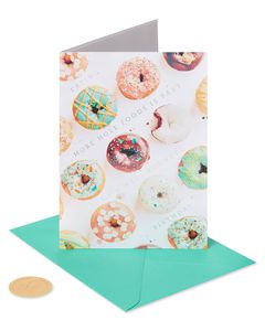 Eat Hole Foods Funny Birthday Greeting Card 