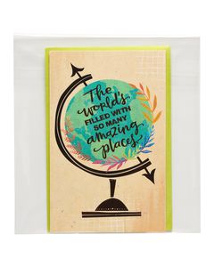 Amazing Places Graduation Card