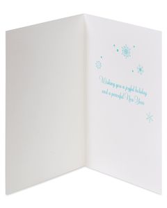 Festive Holiday Tree Christmas Cards Boxed, 14-Count