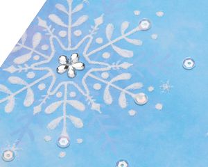 Sparkly Snowflake Holiday Card 