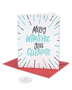 whatever you celebrate holiday card