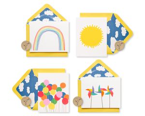 Little Box of Happy Keepsake Boxed Blank Cards and Envelopes, 20-Count