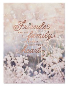 Friends and Family Christmas Card