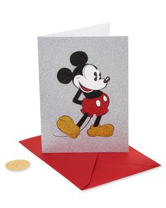 Mickey Mouse Blank Greeting Card