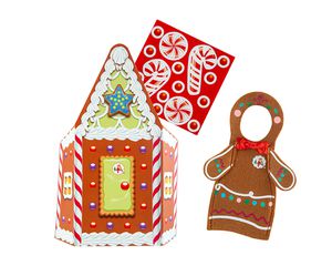 The Elf on the Shelf® Claus Couture Jolly Gingerbread Activity Set
