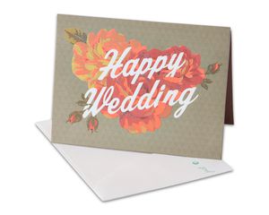 Moment of Perfect Wedding Congratulations Card