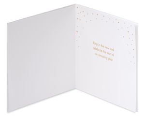 Ring in the New Happy New Years Greeting Card 