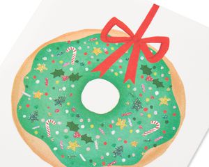 Donut Wreath Holiday Boxed Cards, 20-Count