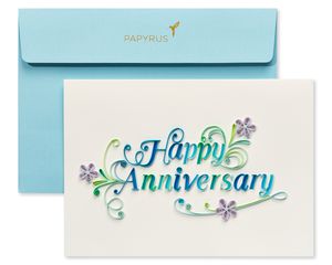 Happy Anniversary Blank Anniversary Greeting Card