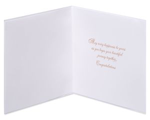 Beautiful Journey Wedding Greeting Card