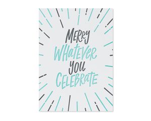 whatever you celebrate holiday card