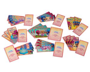Shimmer & Shine School Valentine's Day Cards, 32 Ct