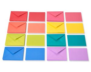 Rainbow Blank Note Cards and Envelopes, 200-Count
