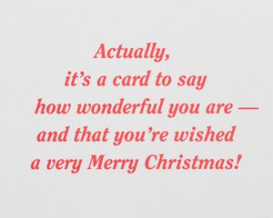 A Christmas Story Leg Lamp Boxed Cards and White Envelopes, 12-Count
